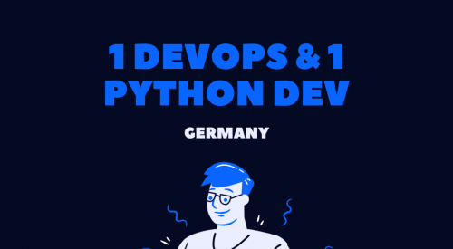 1 DevOps & 1 Python dev