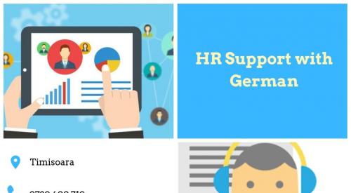 HR Support cu limba Germana