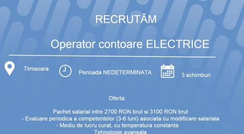 Operator contoare electrice